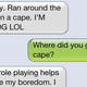 Illustration for article titled When we uplift dogs, these are the text messages theyll send